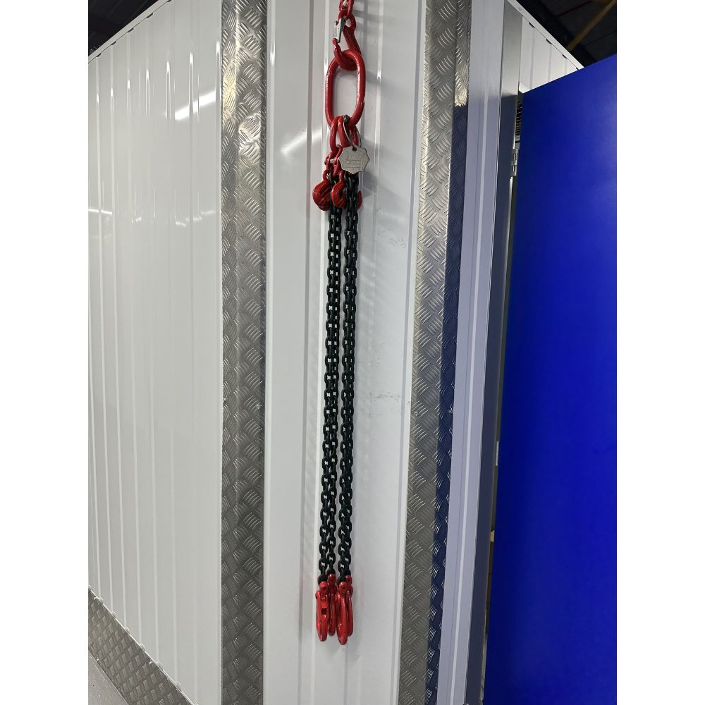 3.15 Tonne Chainsling 4 legs, safety hook with shorteners