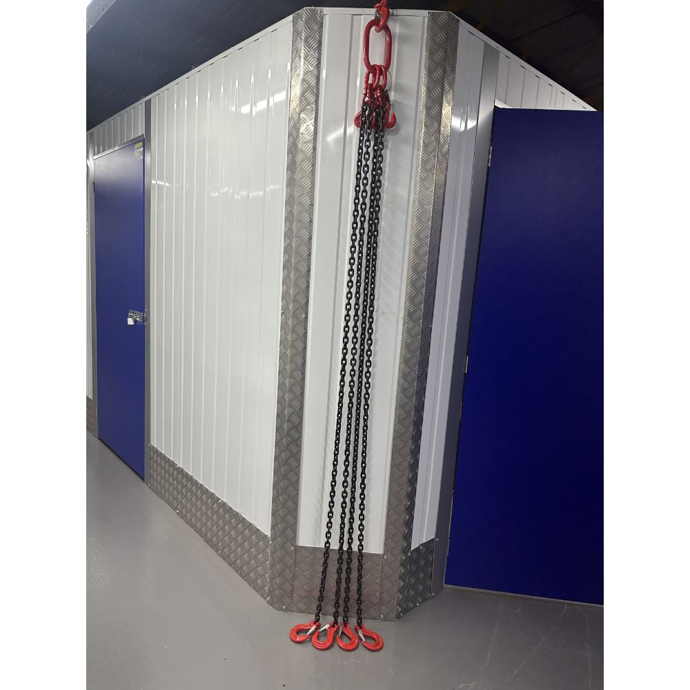 3.15 Tonne Chainsling 4 legs, latch hook with shorteners