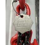 3.15 Tonne Chainsling 4 legs, safety hook with shorteners