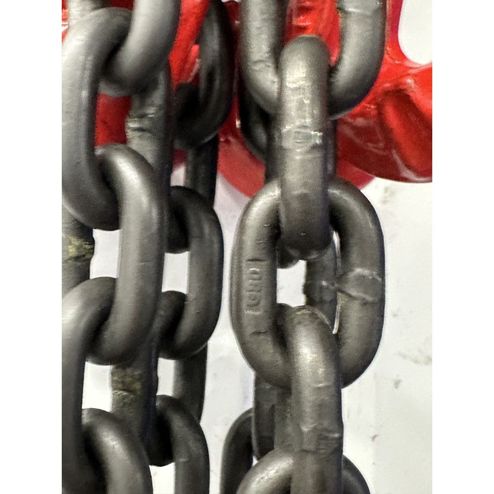 3.15 Tonne Chainsling 4 legs, safety hook with shorteners