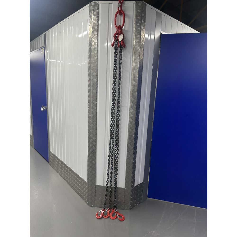 4.25 Tonne Chainsling 4 legs, latch hook with shorteners