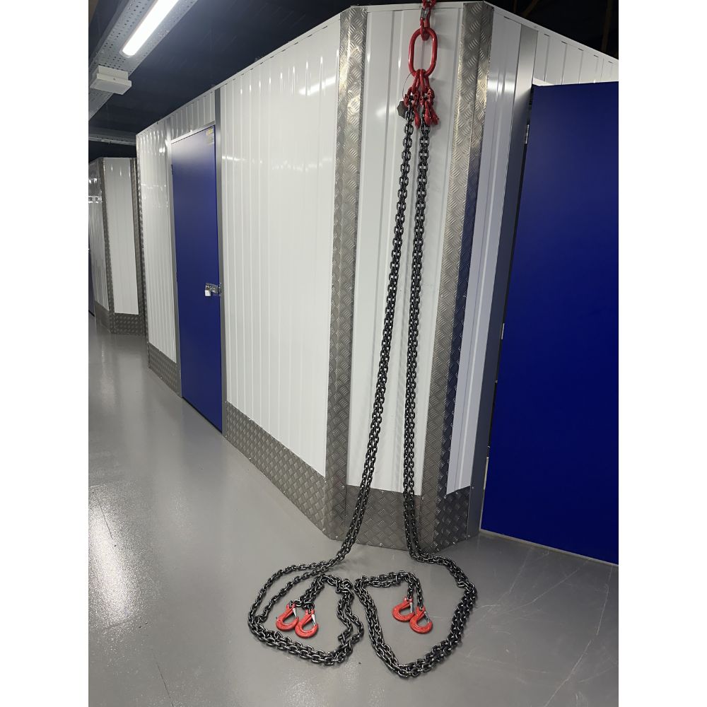 4.25 Tonne Chainsling 4 legs, latch hook with shorteners
