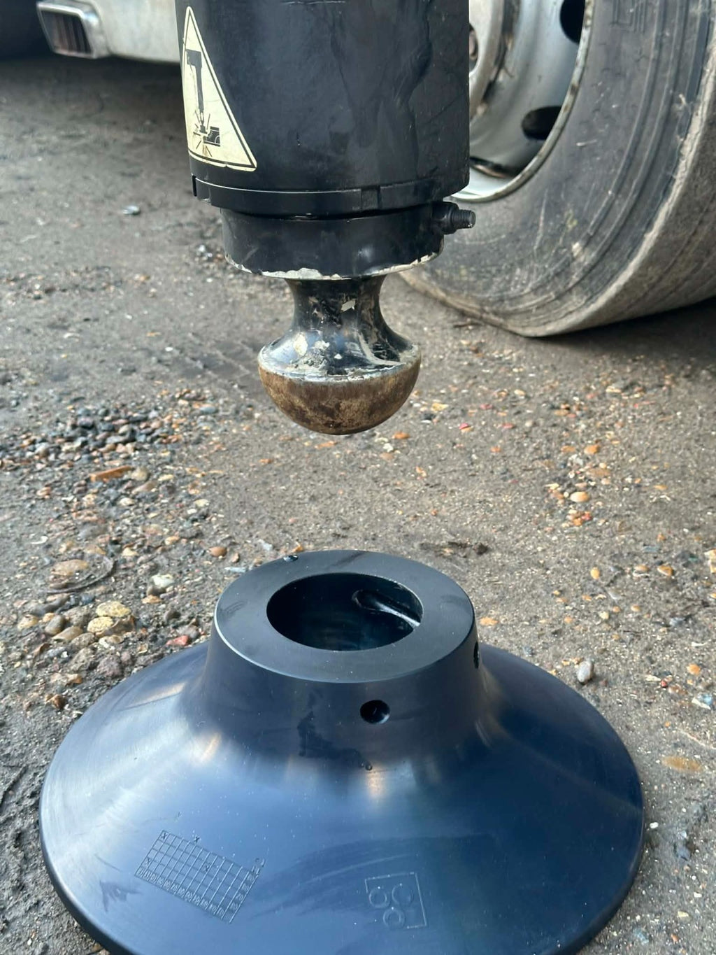 OEM Fassi lorry loader crane stabiliser foot 700707