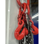 4.25 Tonne Chainsling 4 legs, latch hook with shorteners