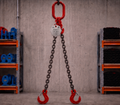2.1 Tonne 1m Chainsling 2 legs, latch hook with shorteners