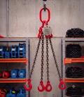 11.2 Tonne 6m Chainsling 4 legs, safety hook with shorteners
