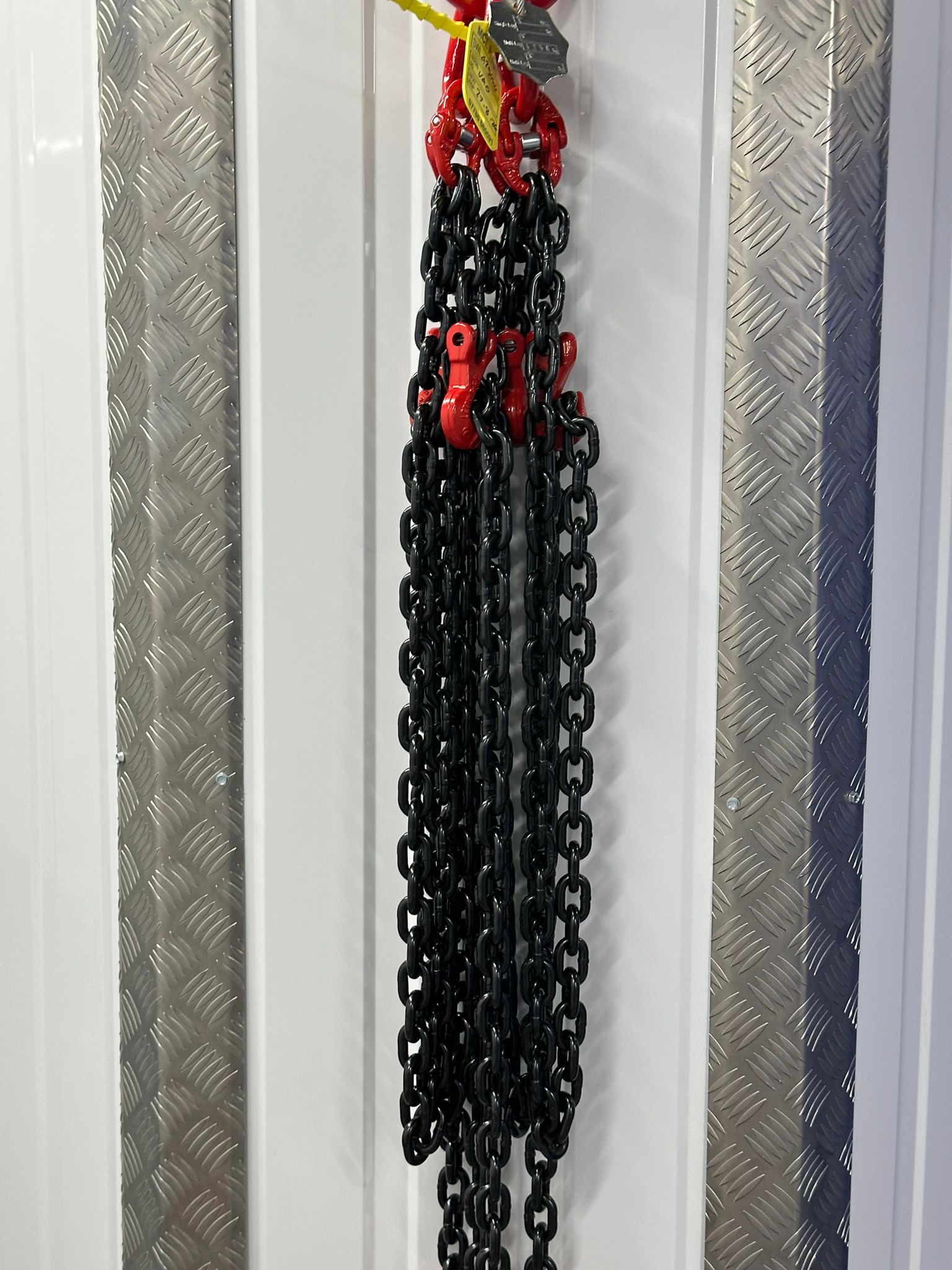 Grade 80 four leg 8MM sliding hook chain sling